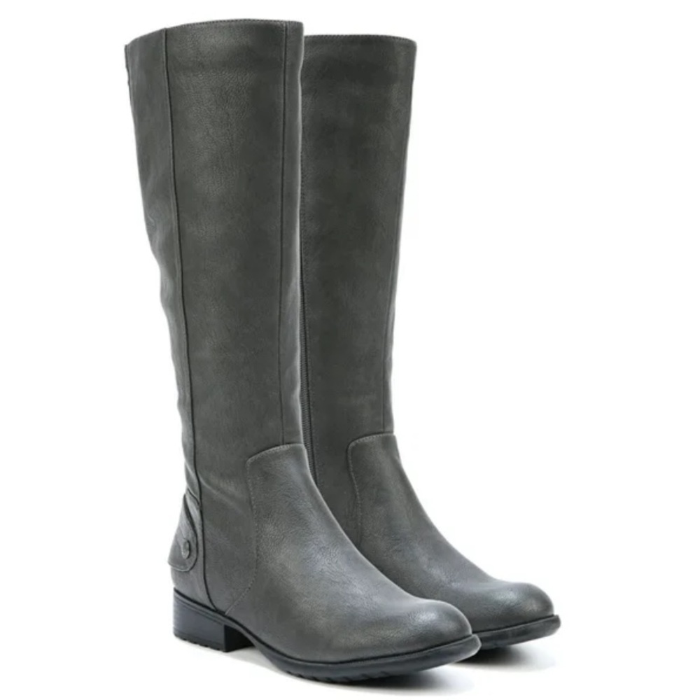 Lifestride Xandy Wide Calf Riding Boot Gray